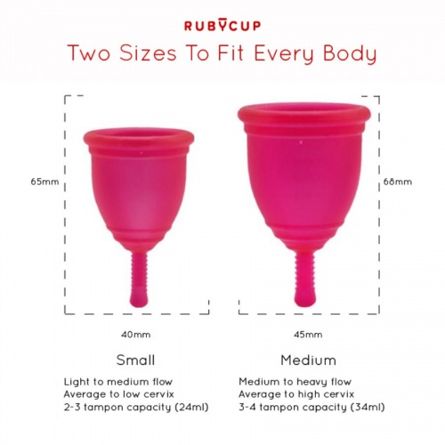 Ruby Cup Menstrual Cup